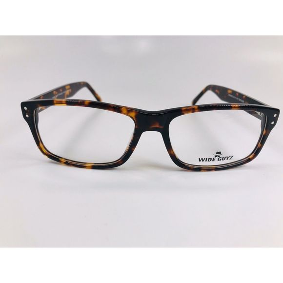 New Wide Guyz Tortoise FRANKIE Eyeglasses 58mm for The Stylish Large Man - Picture 3 of 12